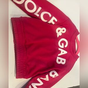 Dolce & Gabbana Pink Sweatshirt